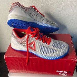 Reebok CrossFit Nano 7.0 Red, White & Blue Men’s 9.5